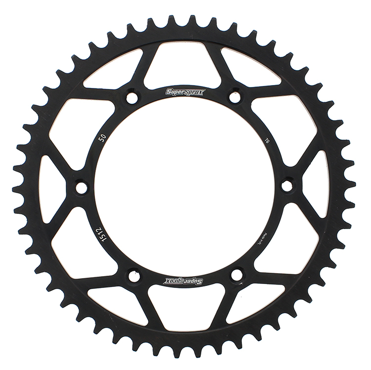 Rear Steel Sprocket 50T - Black - Click Image to Close