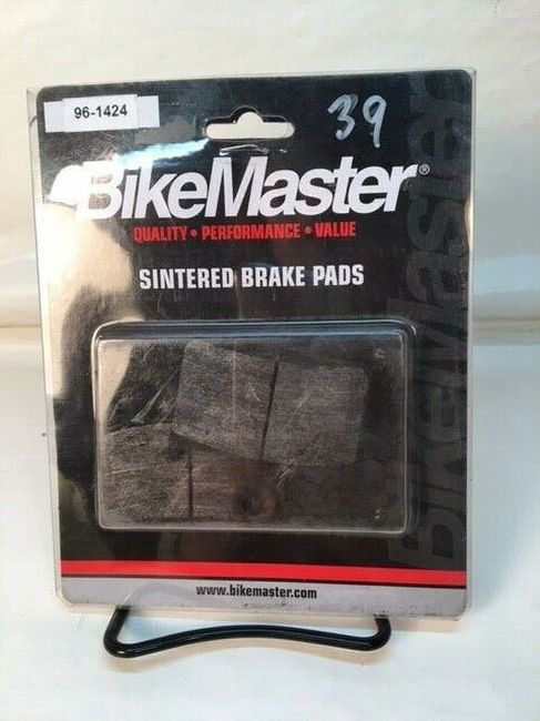 BikeMaster Honda Sintered Brake Pads - Click Image to Close