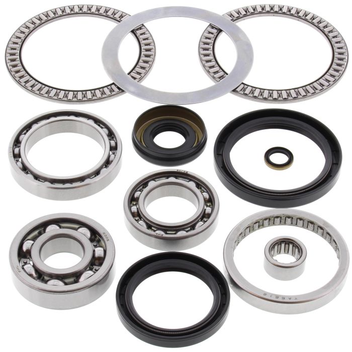 Front Differential Bearing & Seal Kit - For 02-14 Kawasaki Suzuki - Click Image to Close