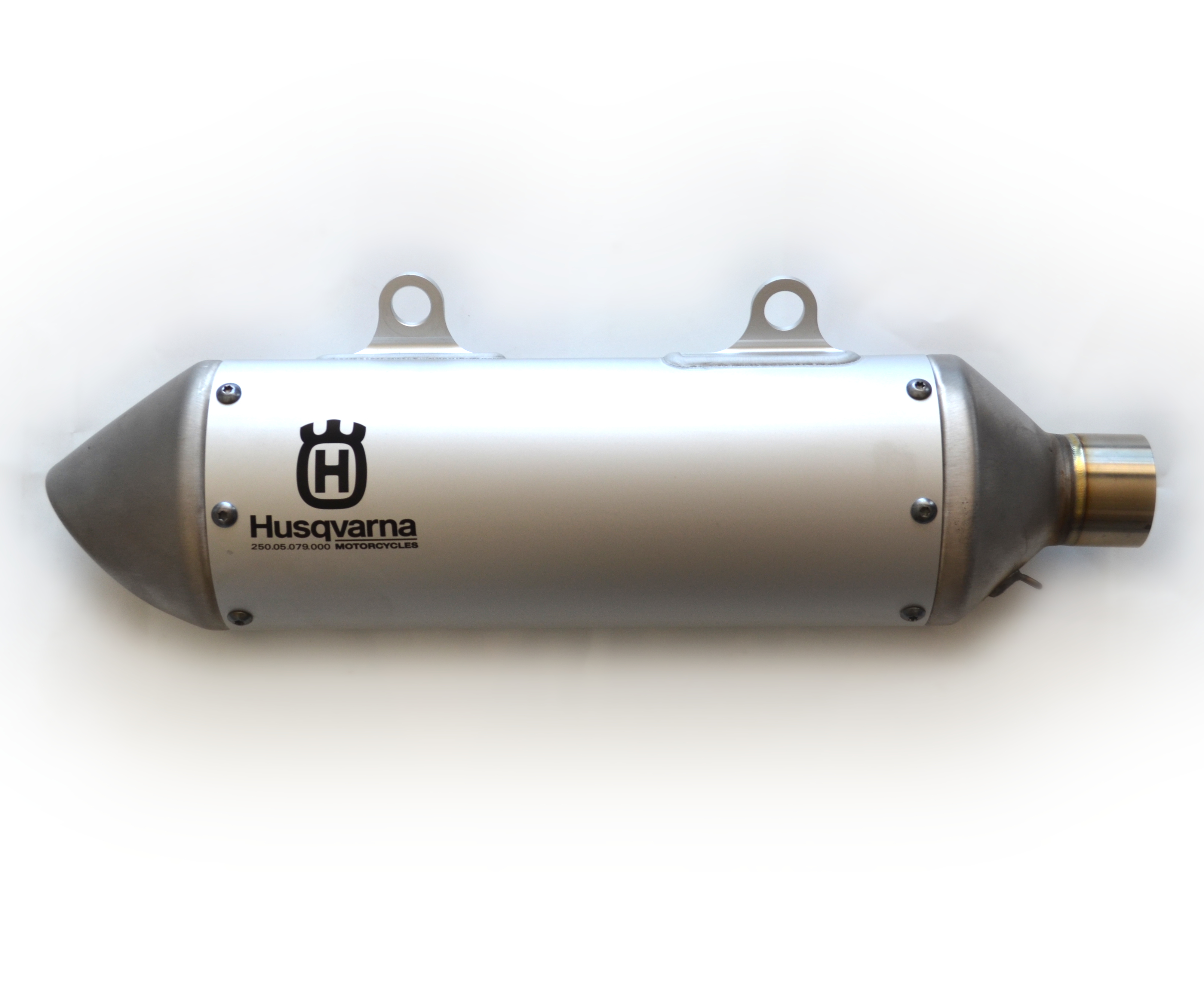 OEM Slip On Exhaust Muffler / Silencer - For 16-18 Husqvarna FC250 - Click Image to Close