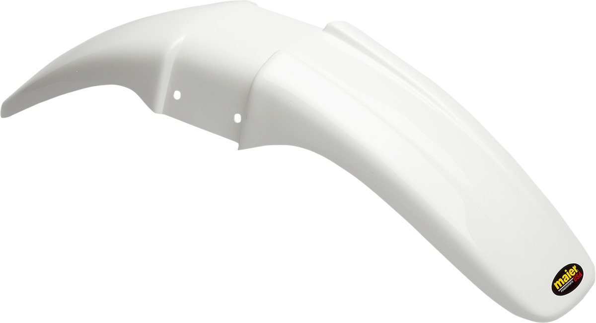 White Front Fender - For Yamaha TW200 - Click Image to Close