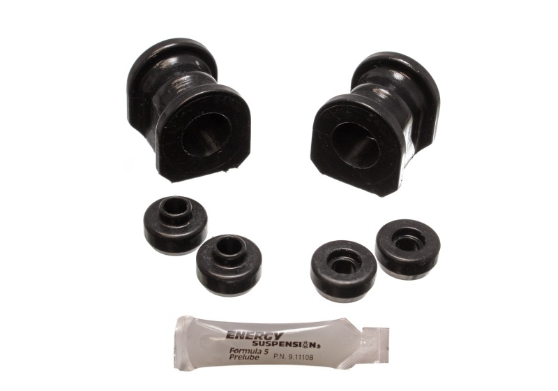 Black 25mm Front Sway Bar Bushing Set - For 89-94 Nissan 240SX (S13) - Click Image to Close