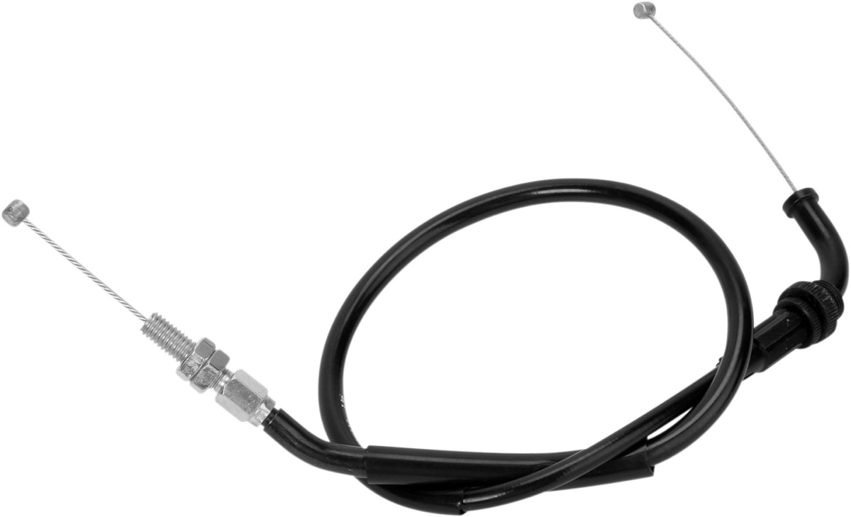 Throttle Push Cables - Throttle Push Suz Blk Vinyl - Click Image to Close