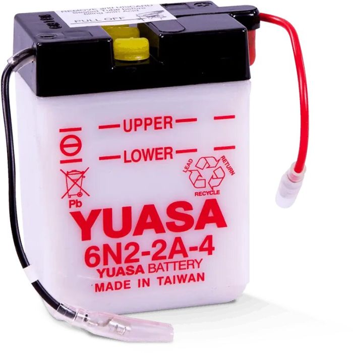 Conventional Batteries - 6N2-2A-4 Yuasa Battery - Click Image to Close