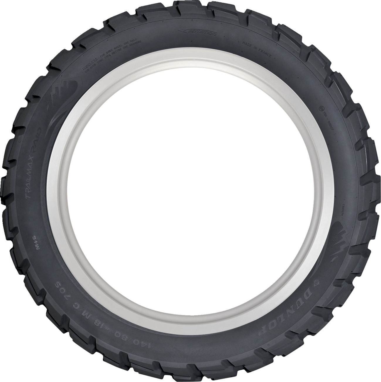 Trailmax Raid Rear Tire - 130/80-17 M/C 65S TL - Click Image to Close