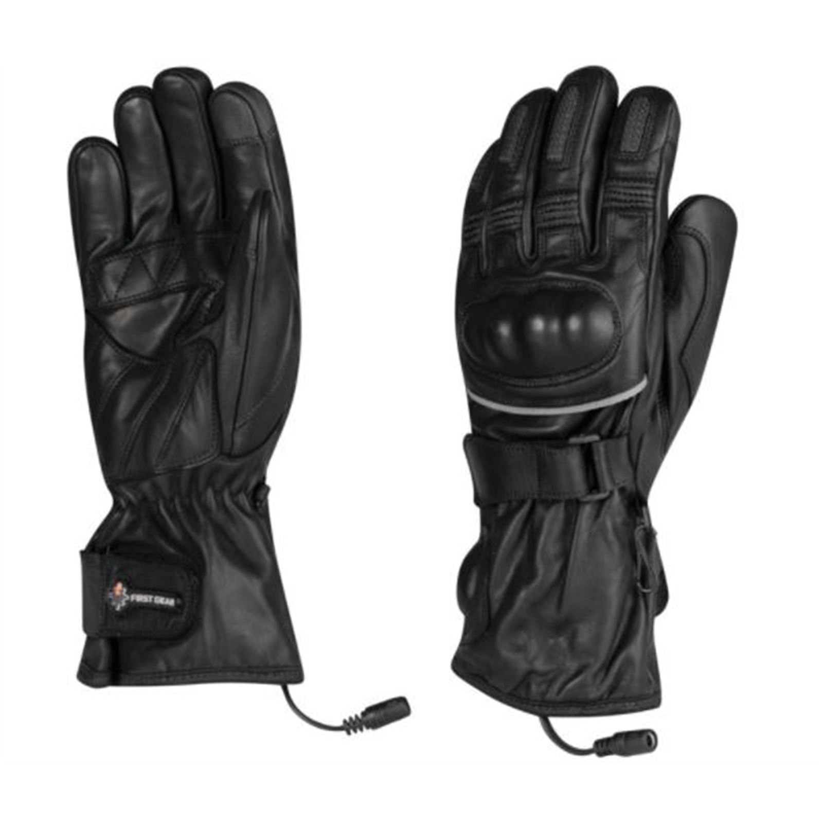 FIRSTGEAR Heated Ultimate Touring iTouch Gloves - Small - Click Image to Close