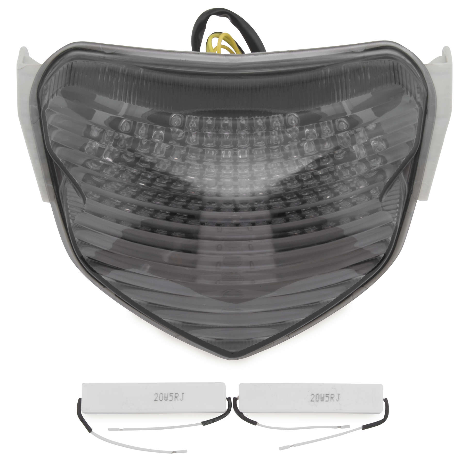 Smoke Integrated Tail Light - LED Stop & Turn Lights - GSXR600/750 04-05 - Click Image to Close