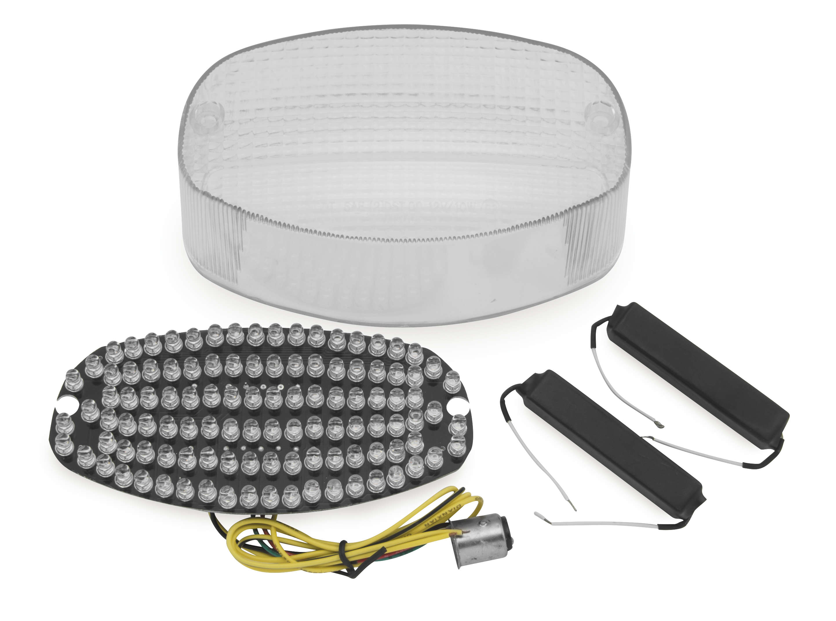 Clear Integrated Tail Light - LED Stop & Turn Lights - YZF600/VSTARS - Click Image to Close