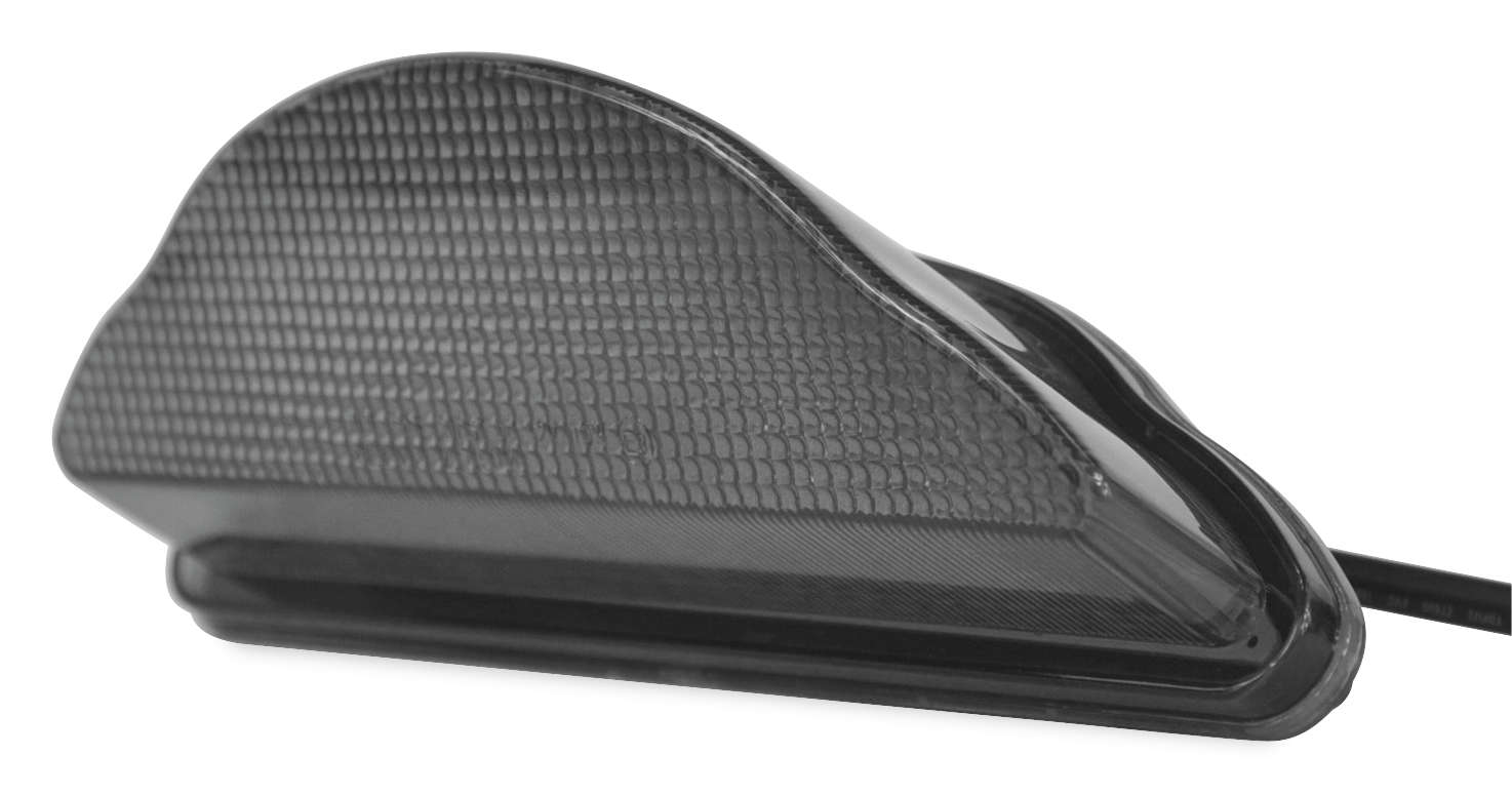 Smoke Integrated Tail Light - LED Stop & Turn Lights - WARRIOR 02-09 - Click Image to Close