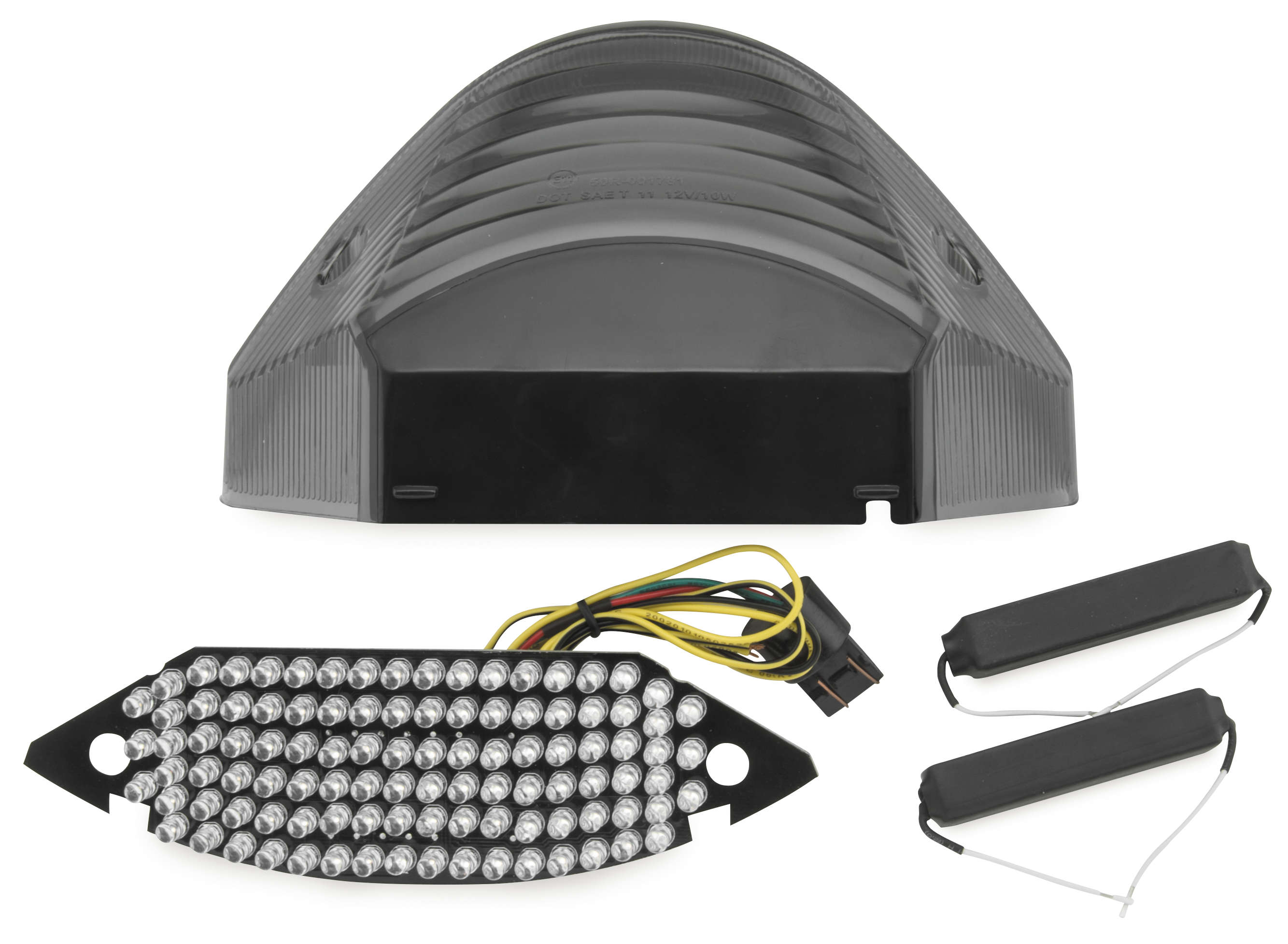 Smoke Integrated Tail Light - LED Stop & Turn Lights - 599 03-06/919 - Click Image to Close