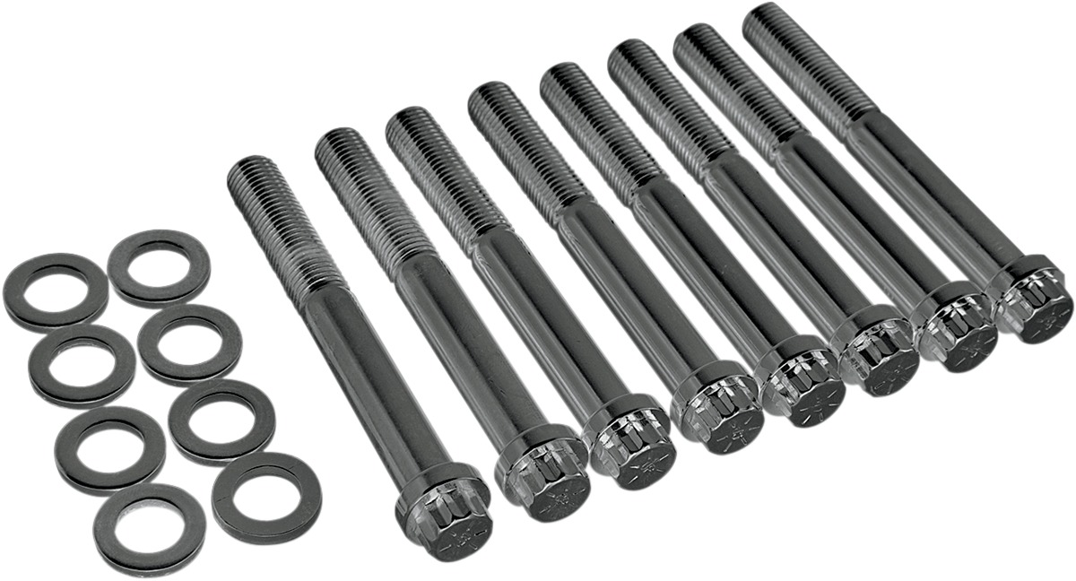 Head Bolt Kits - 12-Point Head Bolt Kit Chr - Click Image to Close