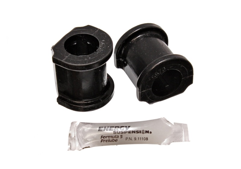 01-05 Honda Civic/CRX / 02-05 Civic Si Black 1 inch Front Sway Bar Bushings - Click Image to Close