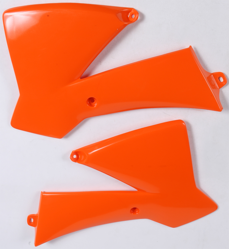 Radiator Shrouds - Orange - For 02-08 KTM 65SX 2008 65XC - Click Image to Close