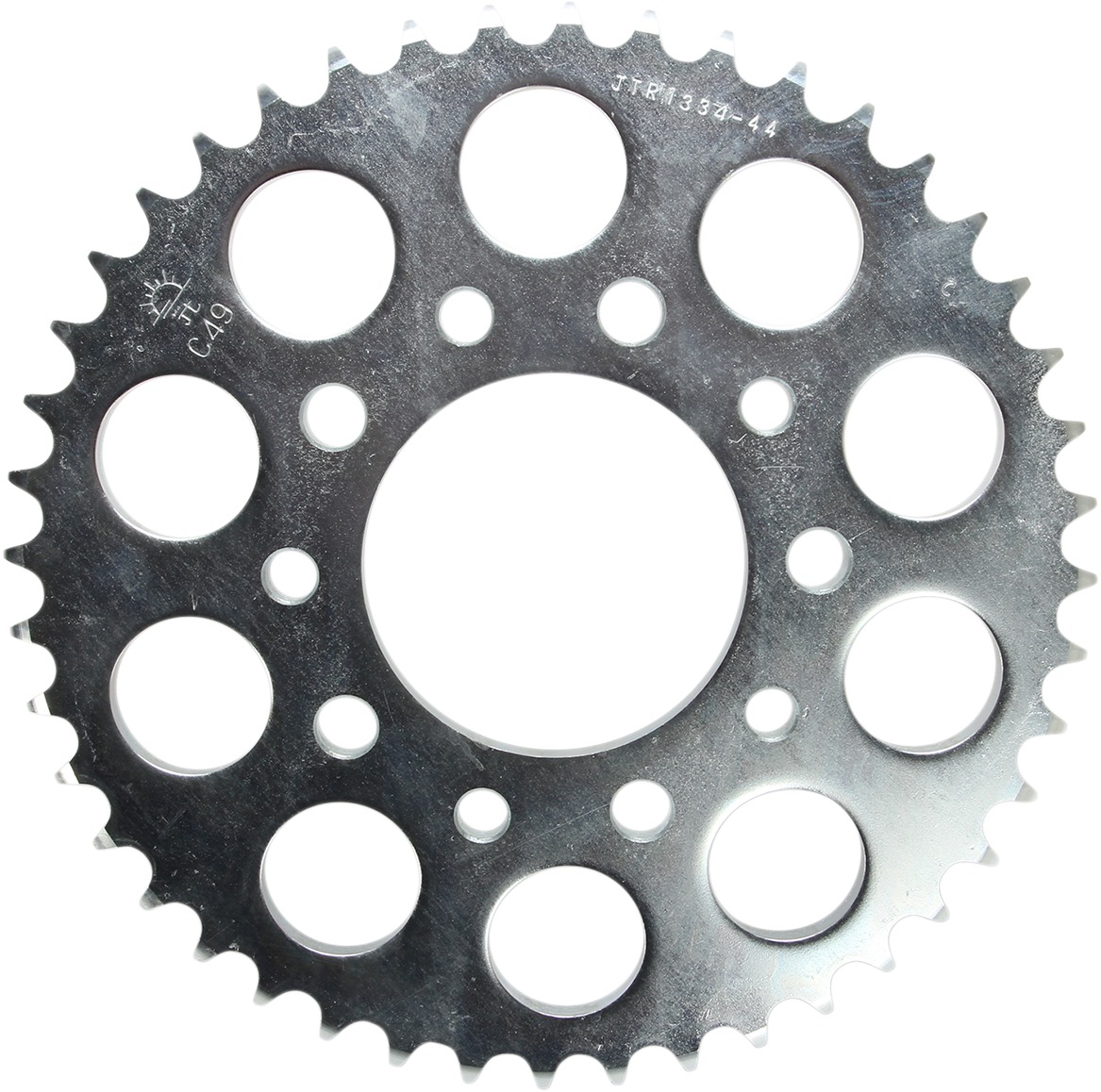 Steel Rear Sprocket - 44 Tooth 530 - For Honda CB/R/X VF/R - Click Image to Close