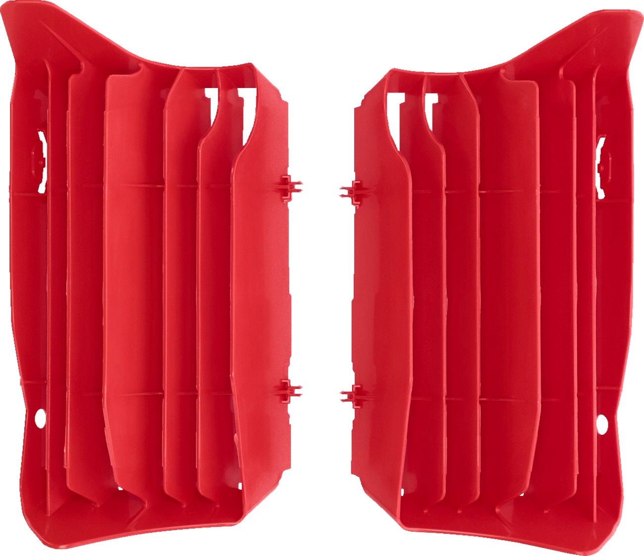 Radiator Louvers for Honda - Radiator Louvers Red - Click Image to Close