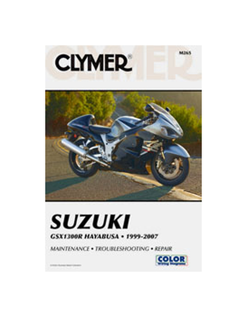 Shop Repair & Service Manual - Soft Cover - For 99-07 Suzuki Hayabusa - Click Image to Close