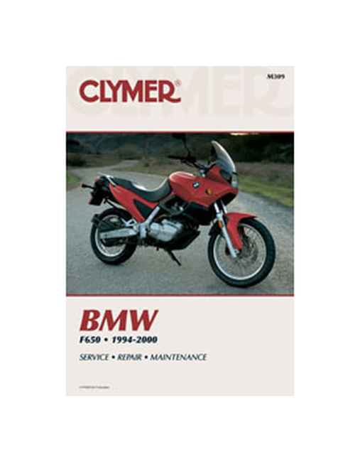 Shop Repair & Service Manual - Soft Cover - For 1994-2000 BMW F650 - Click Image to Close