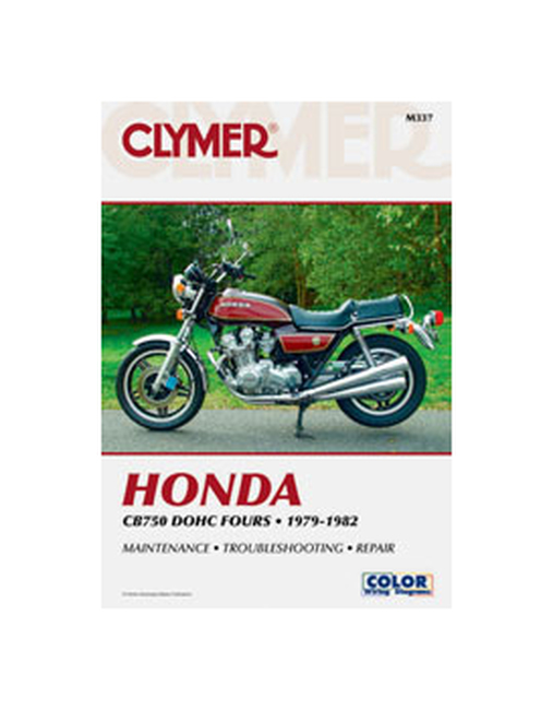 Shop Repair & Service Manual - Soft Cover - For 1979-1987 Honda Fours CB750 DOHC - Click Image to Close