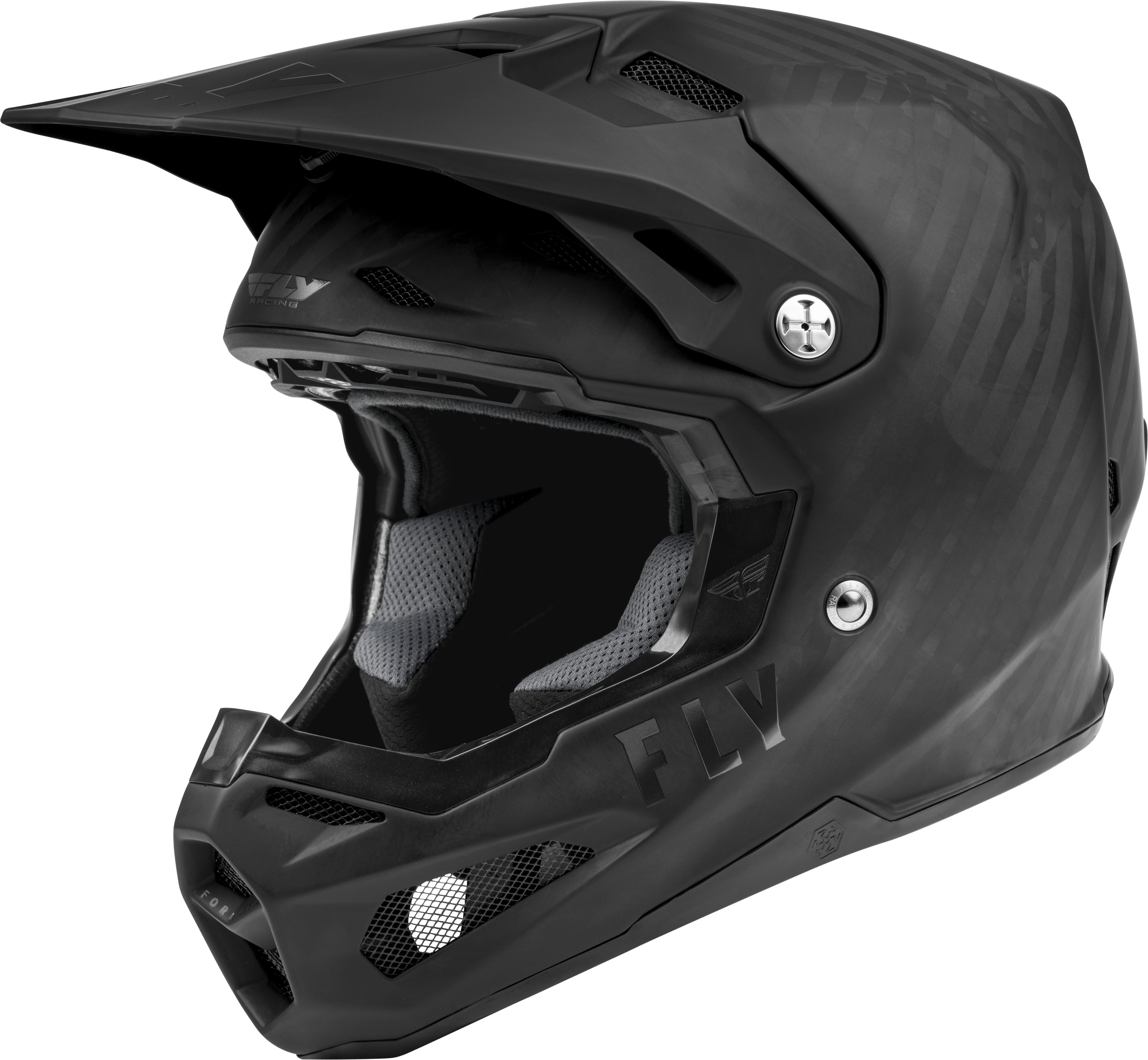 Formula Carbon Solid Helmet Matte Black Small - Click Image to Close