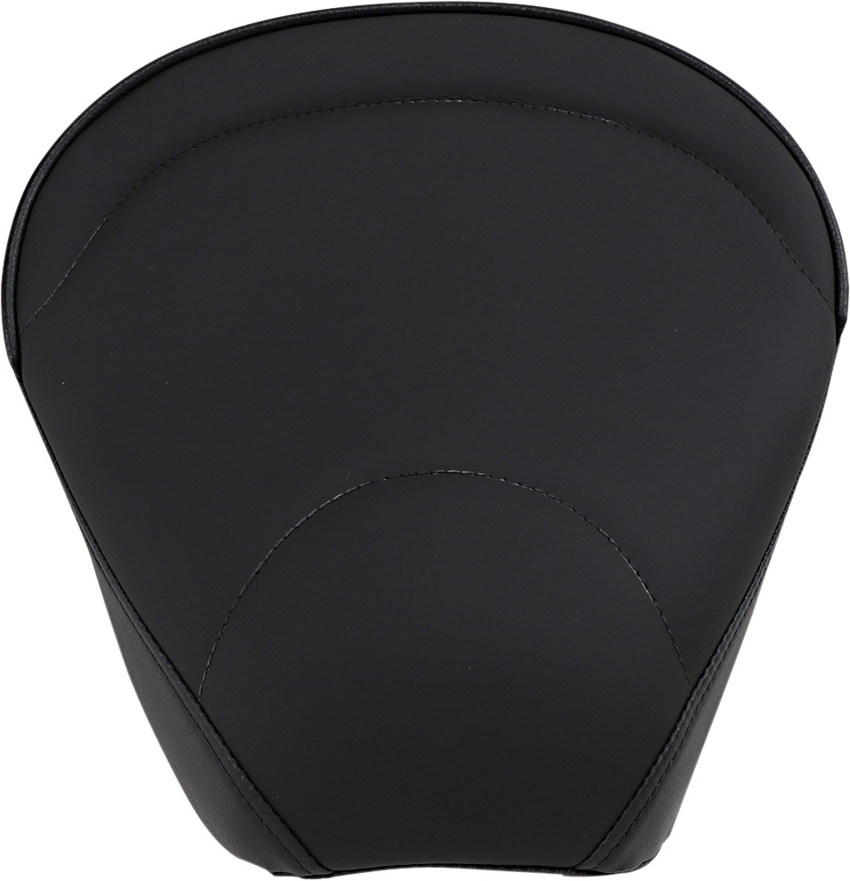 Mild Stitched Pillion Pad - Black - For 97-20 Harley FLH FLT - Click Image to Close