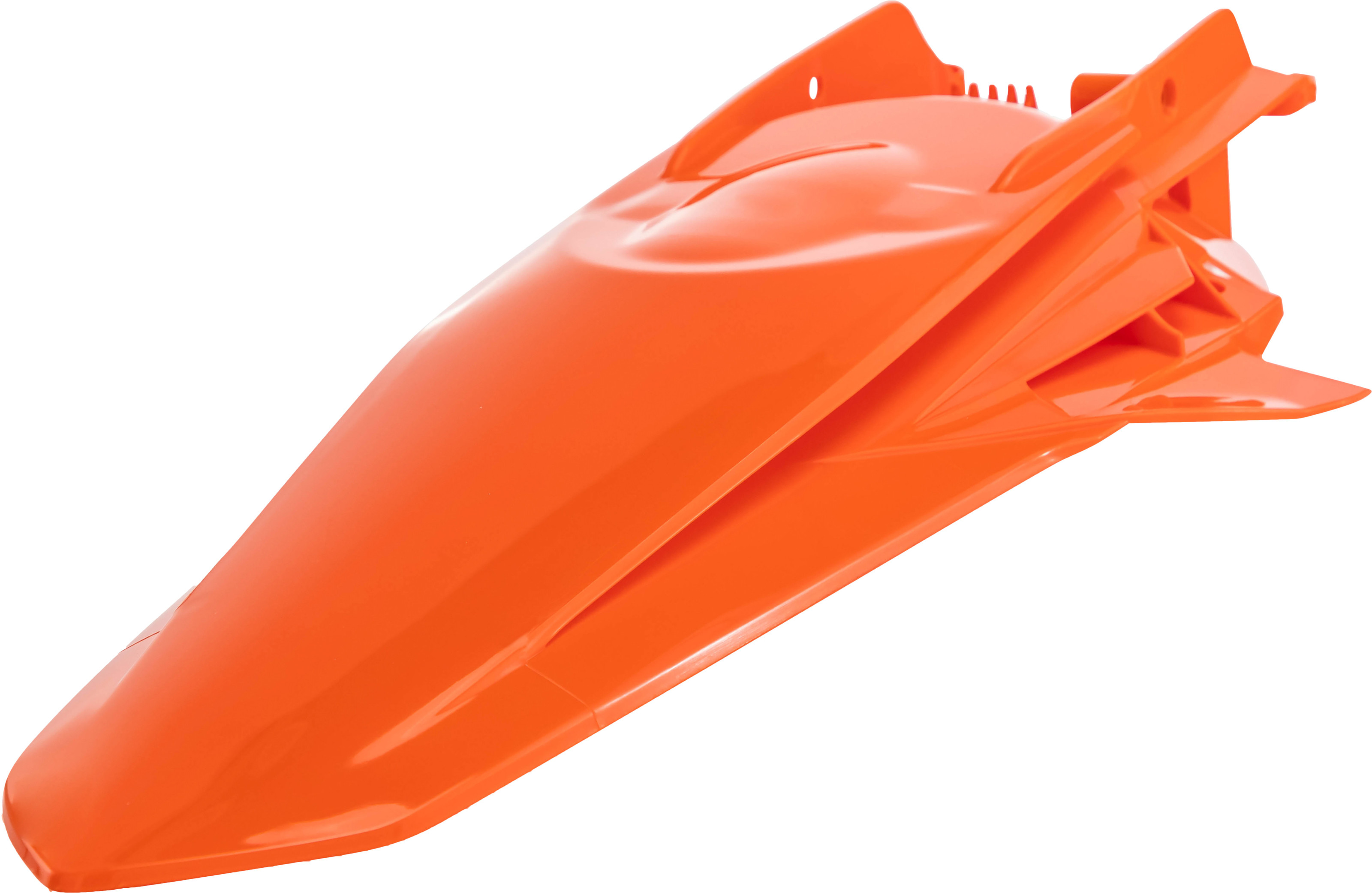 Rear Fender - Orange - For 20-22 KTM 150-500 XC/EXC - Click Image to Close