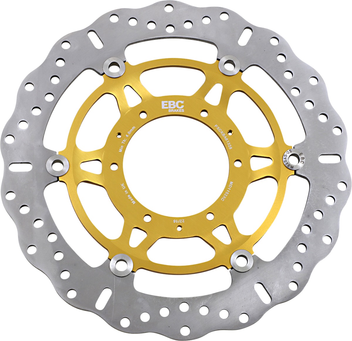 Floating Contour Brake Rotor - Click Image to Close