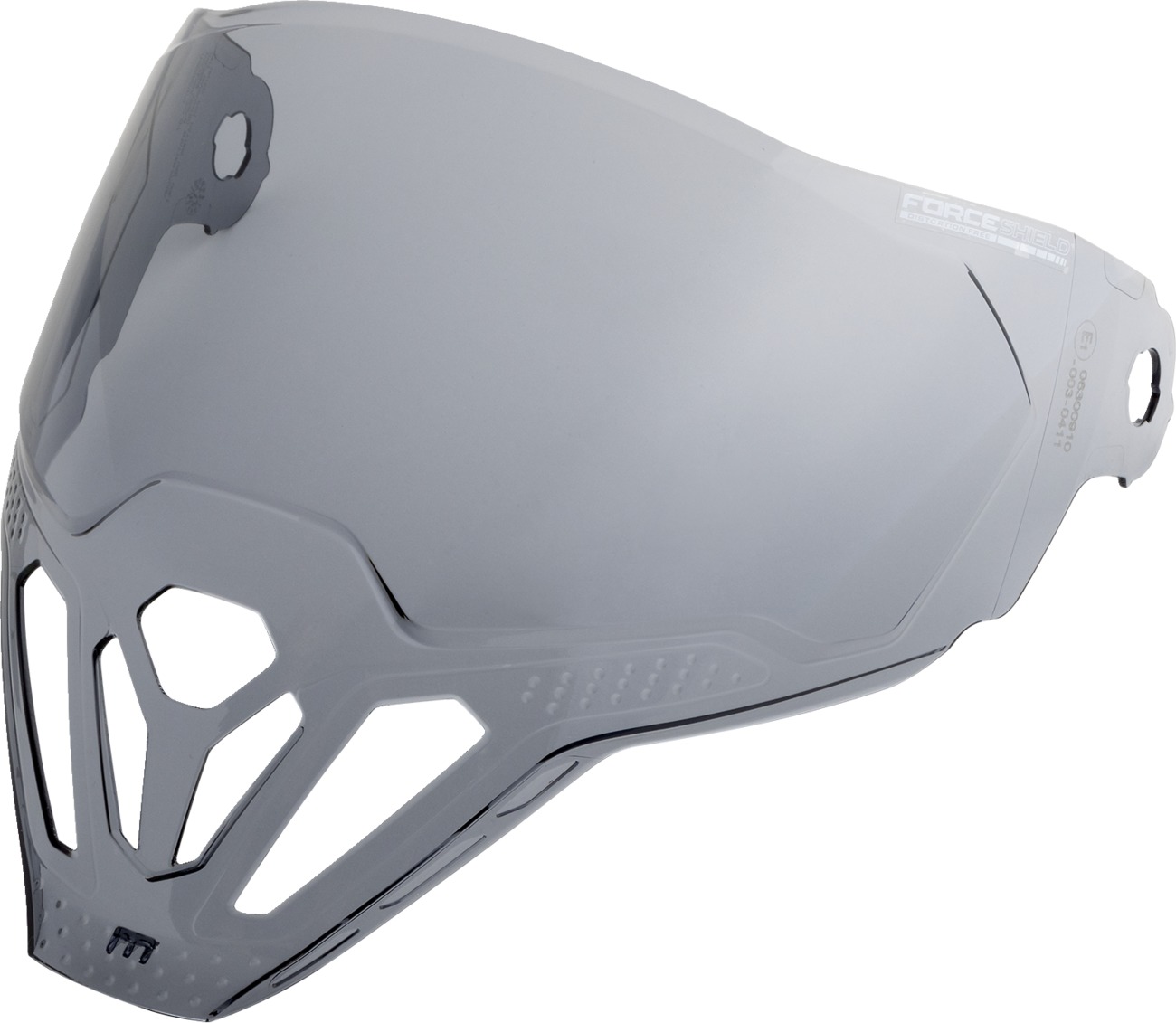 ICON ForceShield 22.06 Shield Dark Smoke/Smoke - For Icon Airflite helmets - Click Image to Close