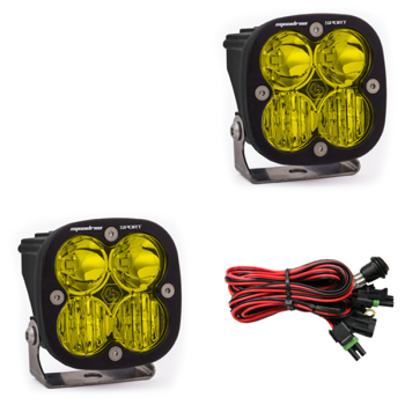 Squadron Sport Driving/Combo Pair LED Light Pods - Amber - Click Image to Close