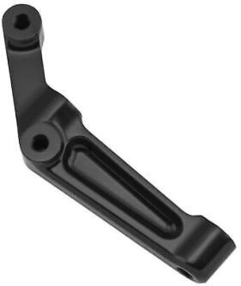 Radial Caliper Bracket Right - Black Ano - Click Image to Close