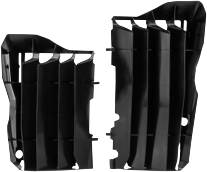 Radiator Louvers for Honda - Radiator Louvers Black - Click Image to Close