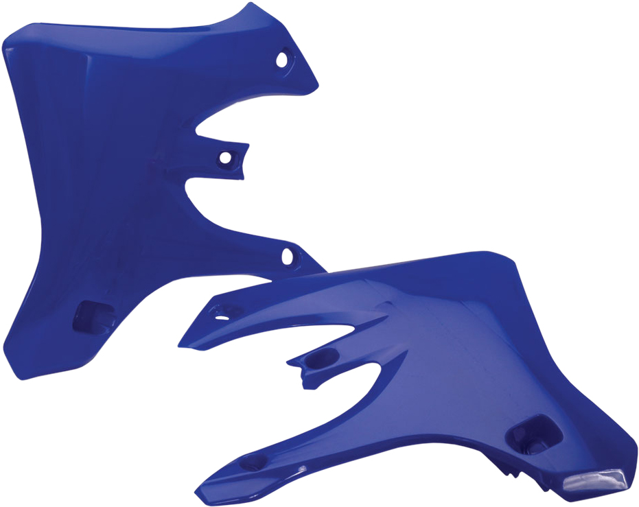 Radiator Shrouds - Blue - Click Image to Close