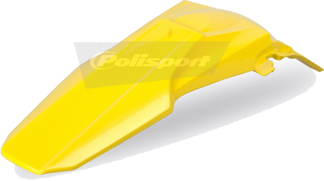 Rear Fender - Yellow - For 08-17 Suzuki RMZ450 - Click Image to Close