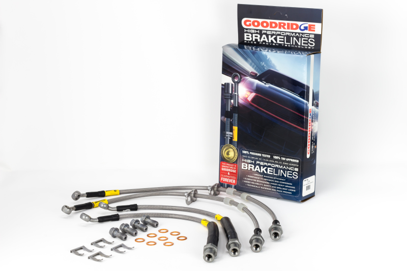 SS (Excl. 1LE Pkg.) Models w/Brembo Calipers SS Brake Lines - For 16-17 Chevrolet Camaro ZL1/ - Click Image to Close