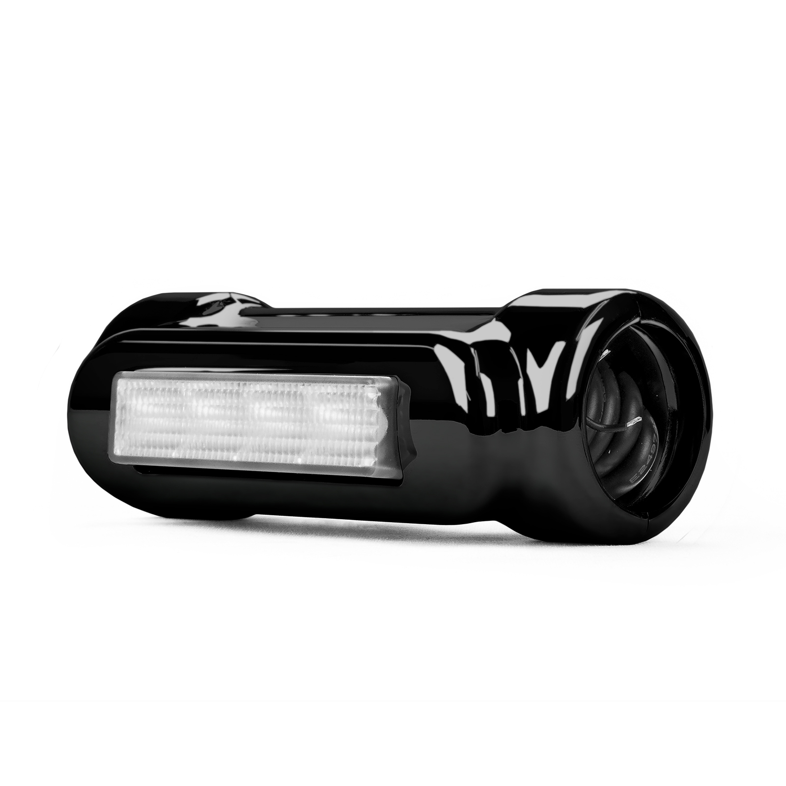 XK Glow Black - Motorcycle Highway Bar Switchback Driving Lights DRL Turnsignal - Click Image to Close