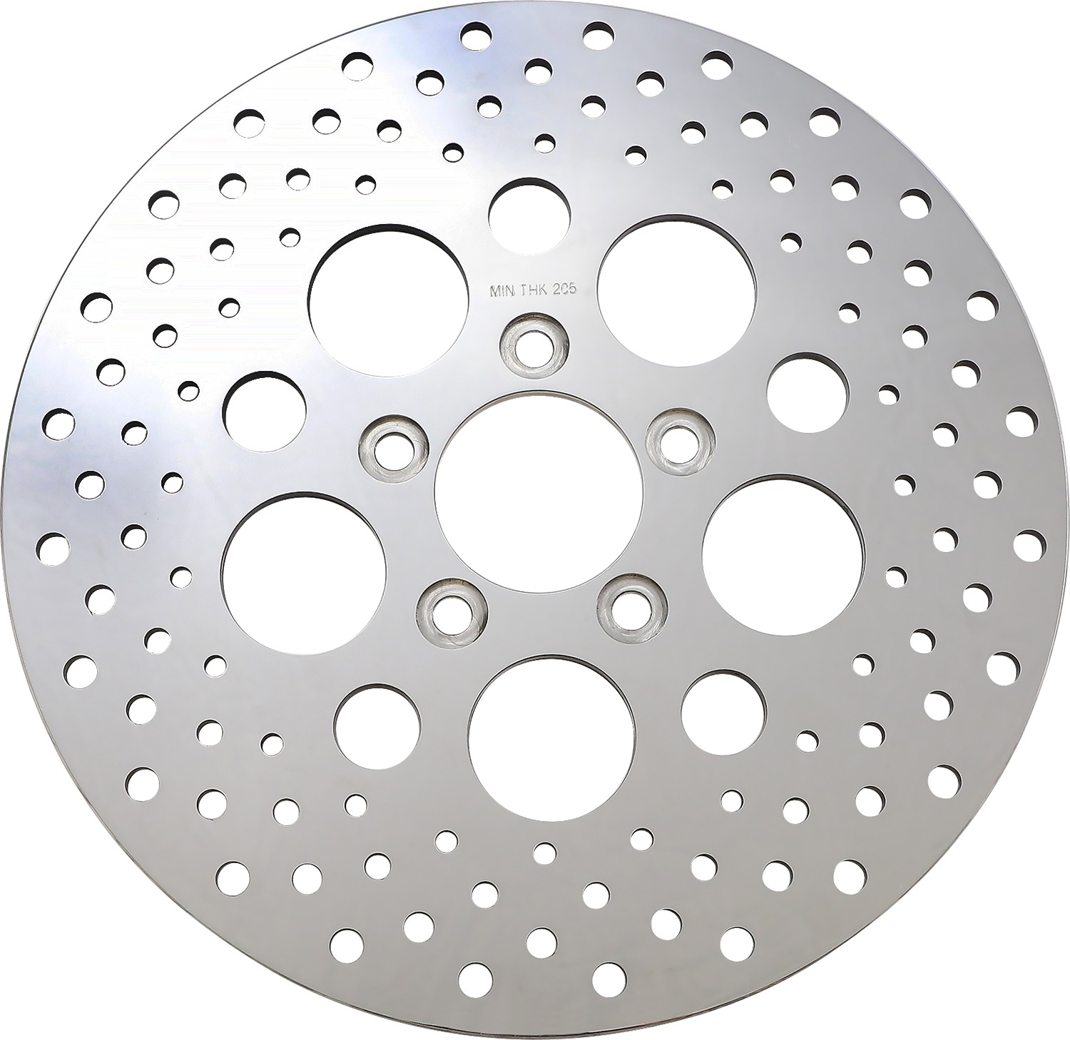 Drilled Polished Rear Brake Rotor 292mm Counterbore - Click Image to Close