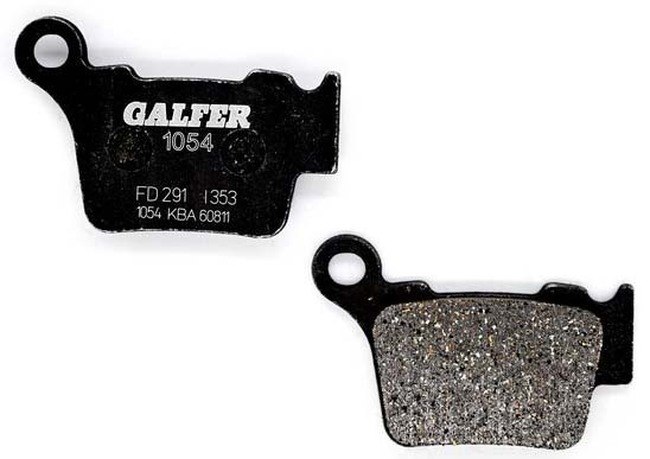 Semi-Metallic Compound Brake Pads - Rear Pads - Click Image to Close