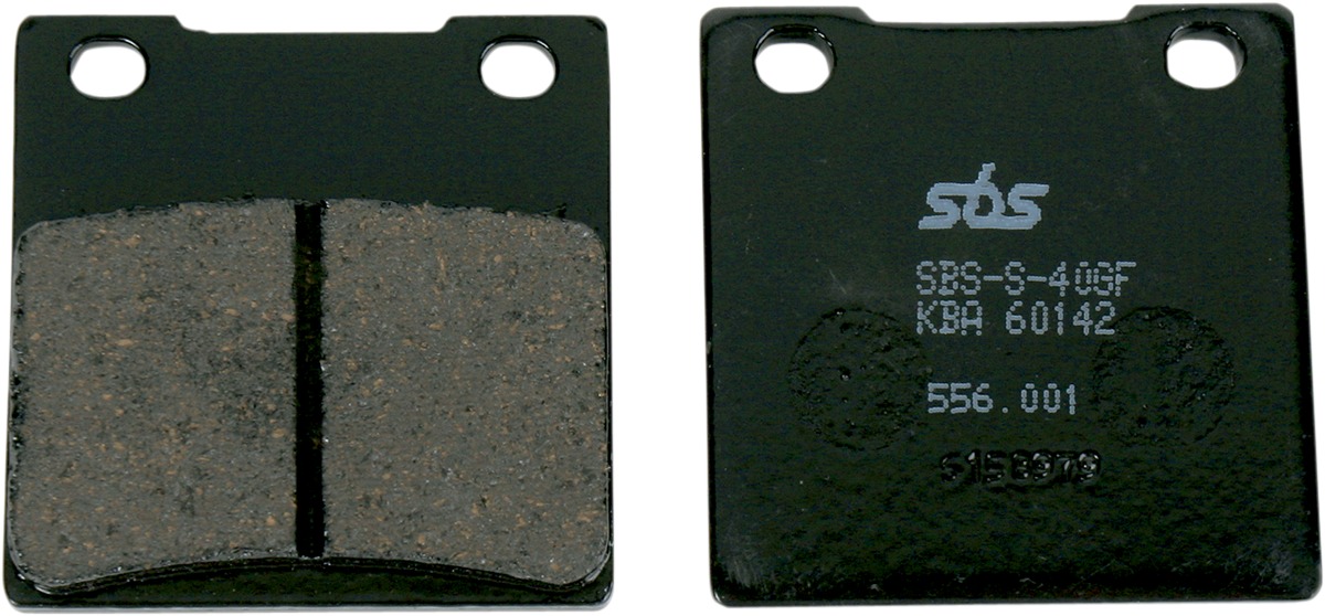 Rear Ceramic Brake Pads - 556Hf Ceramic Brake Pads Sbs - Click Image to Close