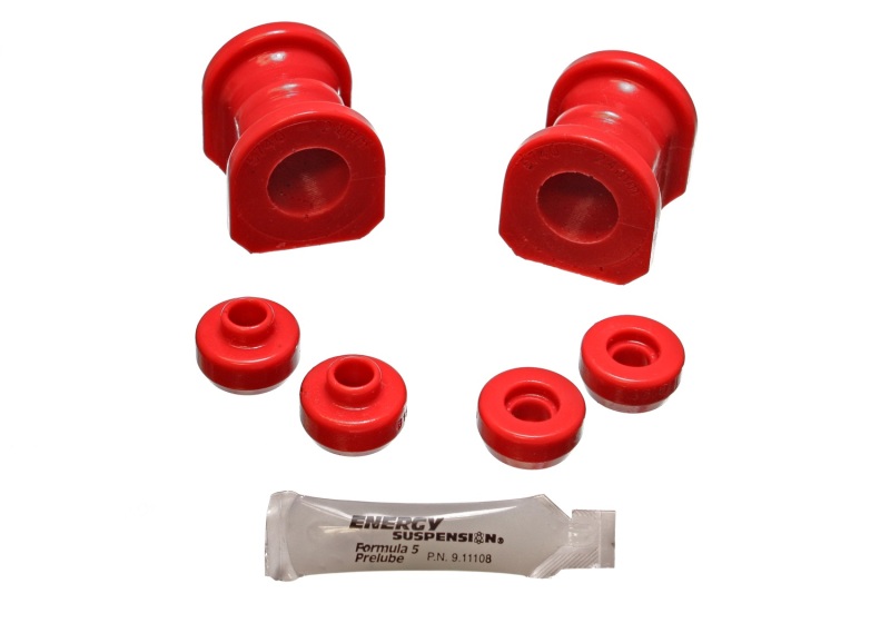 Red 25mm Front Sway Bar Bushing Set - For 89-94 Nissan 240SX (S13) - Click Image to Close