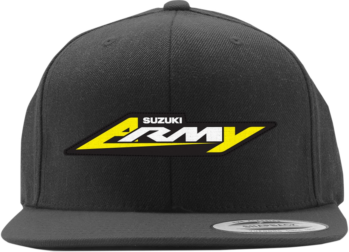 Youth Suzuki Army Hat - Suzuki Army Hat Blk Yth One - Click Image to Close