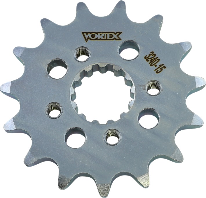 15T Front Sprocket - For 91-21 XR600R/XR650L, 05-14 TRX400EX/X, 08-17 Ninja 250/300 - Click Image to Close