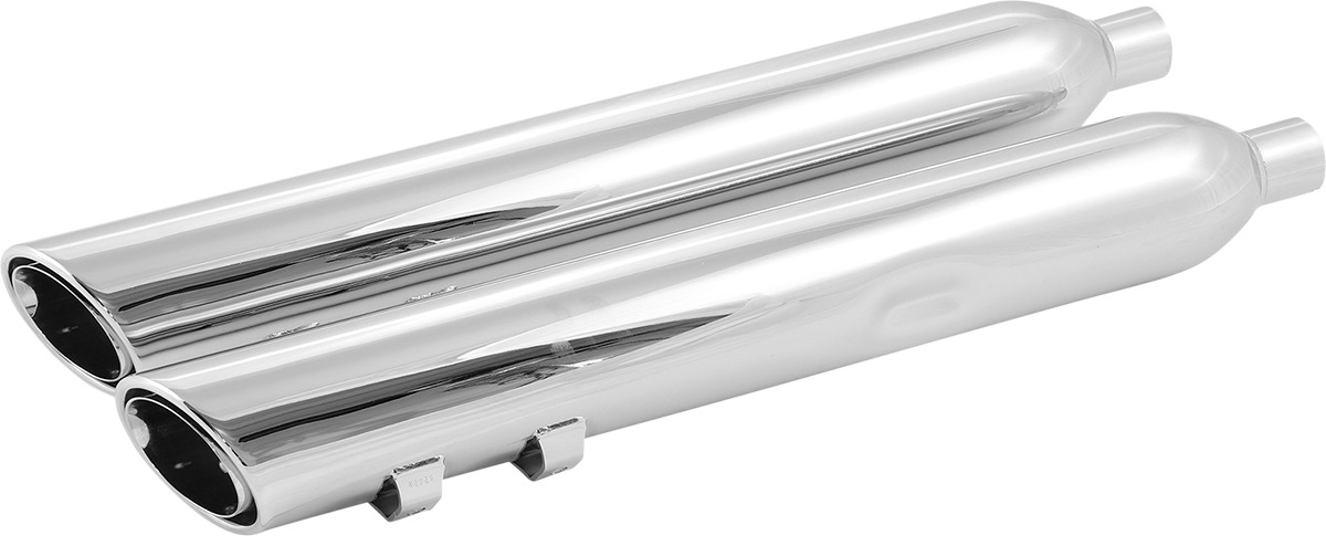 909 Uppercut Slip-On Mufflers - 909 Uppercut S/O Chr - Click Image to Close