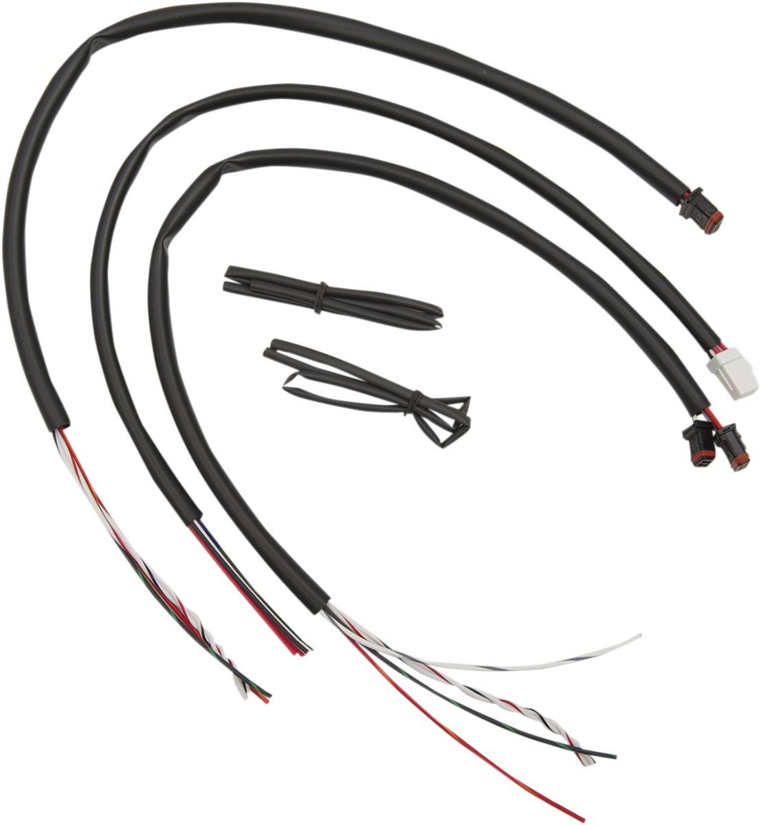 Extended Wiring Kit For Up to 20" Ape Hanger Bars - Click Image to Close