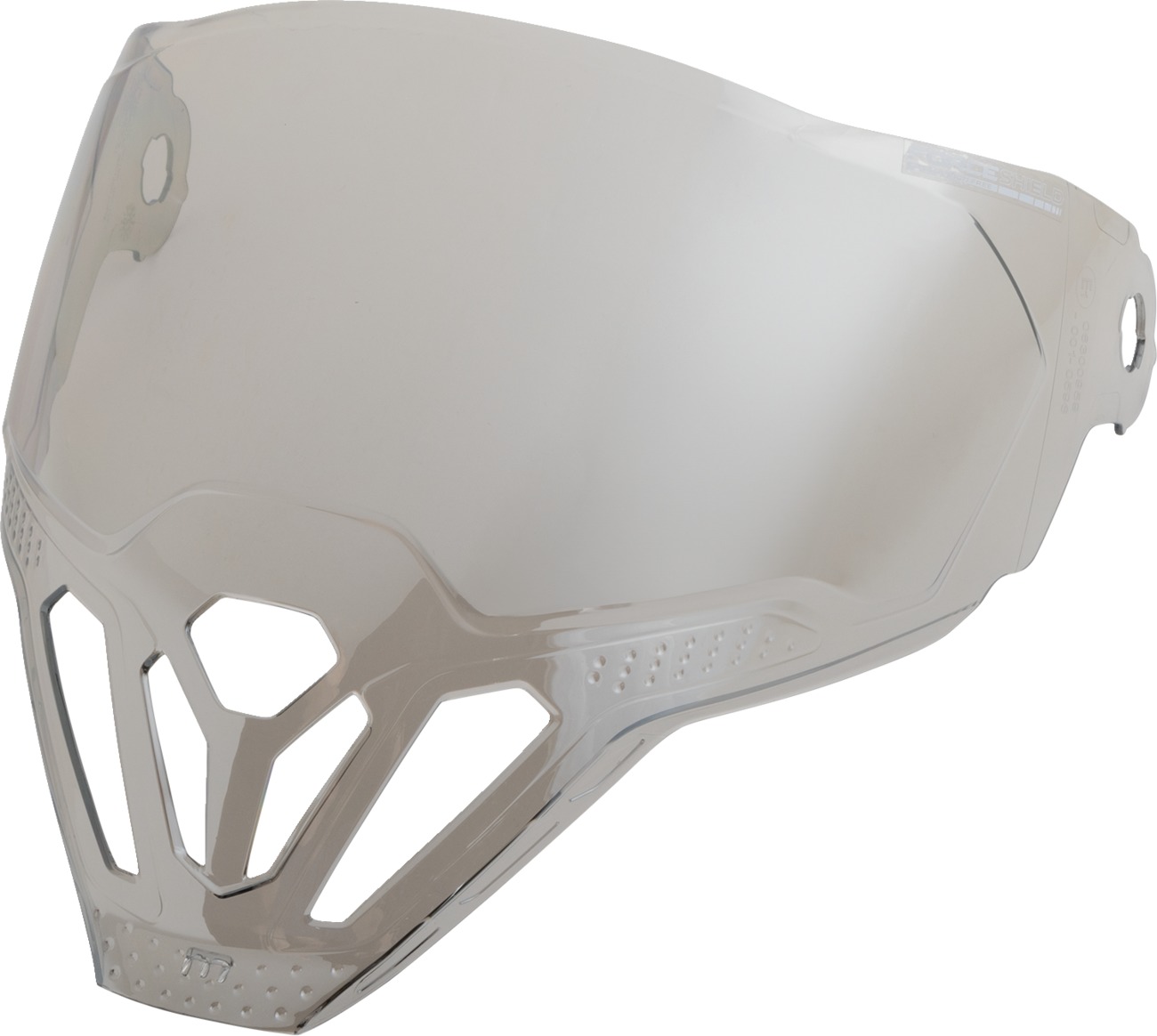 ICON ForceShield 22.06 Shield Silver Mirror One Size - Replacement shield for Icon Airflite helmets - Click Image to Close