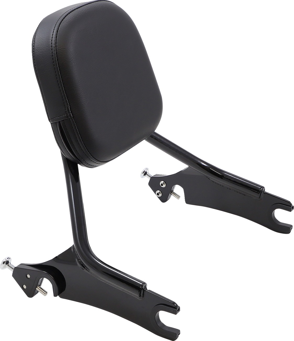 Detachable Backrest for Indian - Det Backrest Blk-Shrt-Med Pad - Click Image to Close