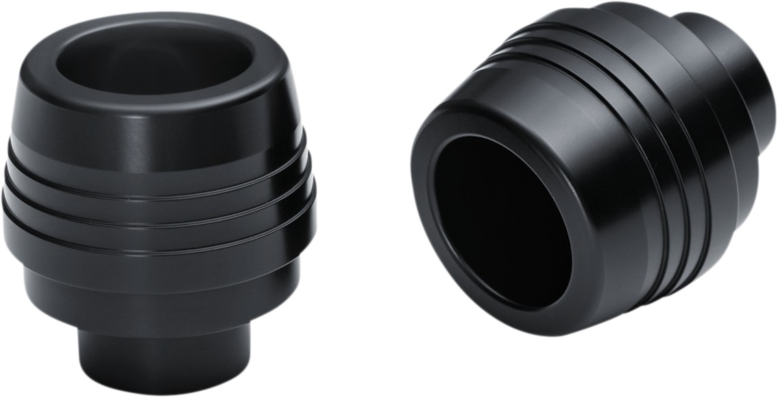 Lodestar Bar End Sliders - Black - BMW R1200/1250 GS/Adventure - Click Image to Close