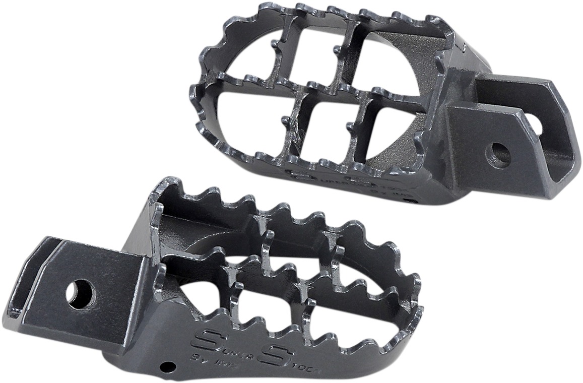 Super Stock Footpegs - For Yamaha PW50, PW80, & TW200 - Click Image to Close