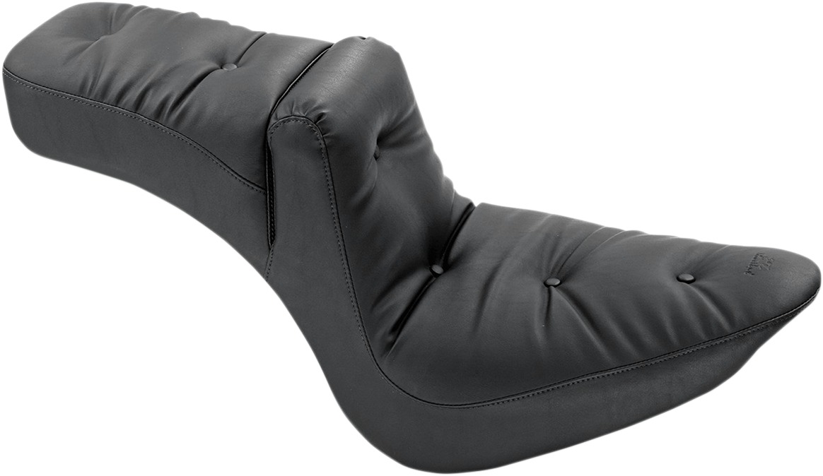 Regal Pillow Vinyl 2-Up Seat - For 06-17 Harley Softail - Click Image to Close