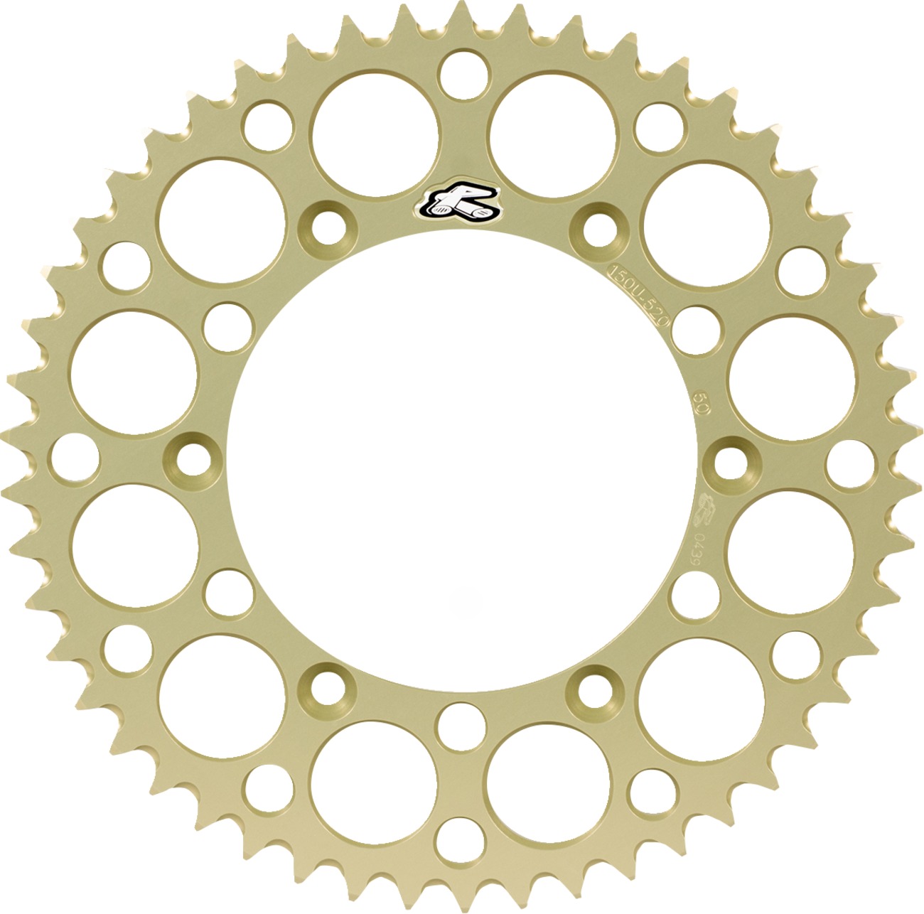 Rear Sprocket LTD - H Anod 520-50 Teeth - For 99-24 Yam YZ125/X/G/ 250/F/X/ 450F/FX/ WR250-450F - Click Image to Close