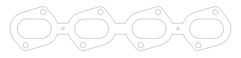 Ford 4.6L/5.6L DOHC Modular V8 .030in MLS Exhaust Gasket - Click Image to Close