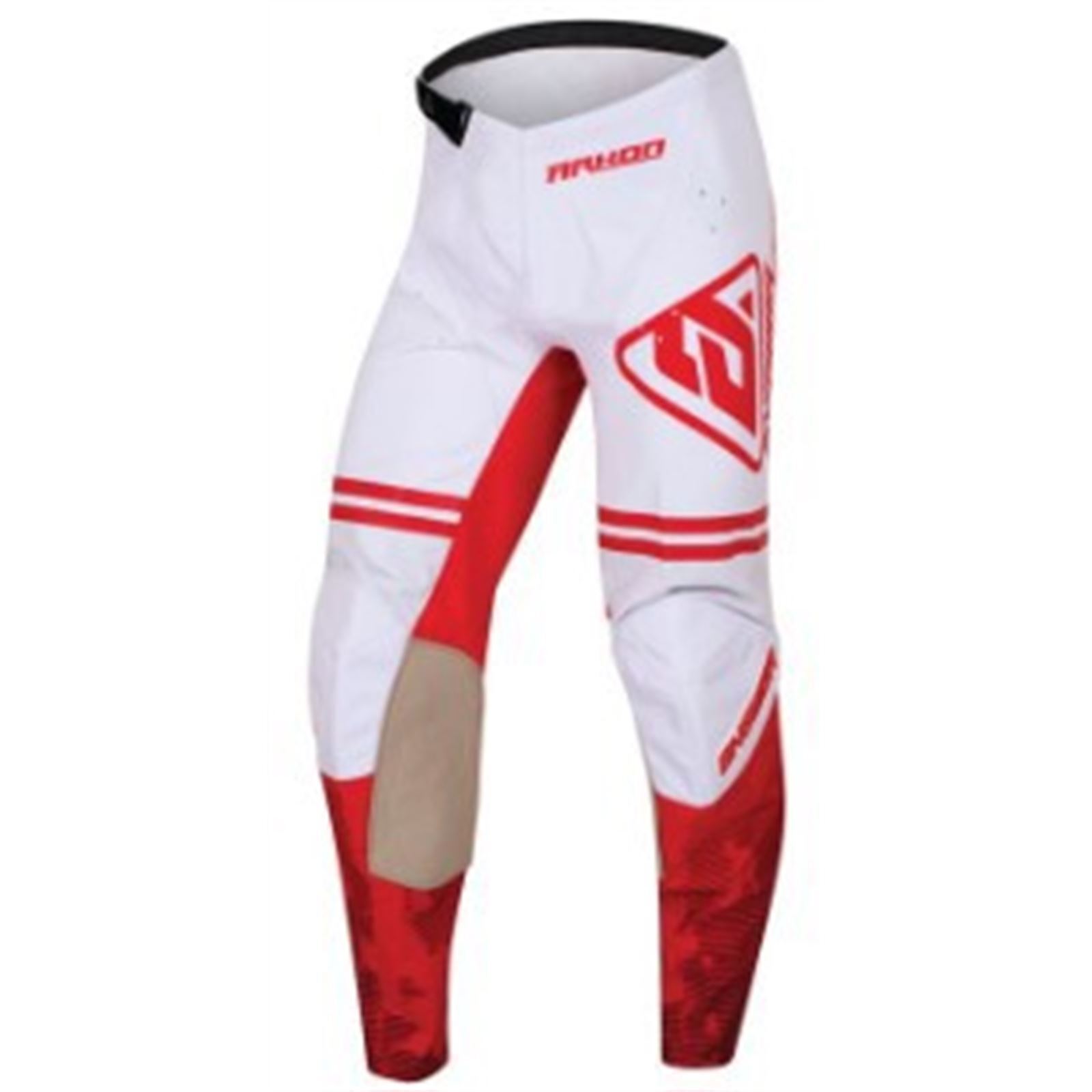 23 Arkon Trials Pant Red/White Youth Size - 18 - Click Image to Close